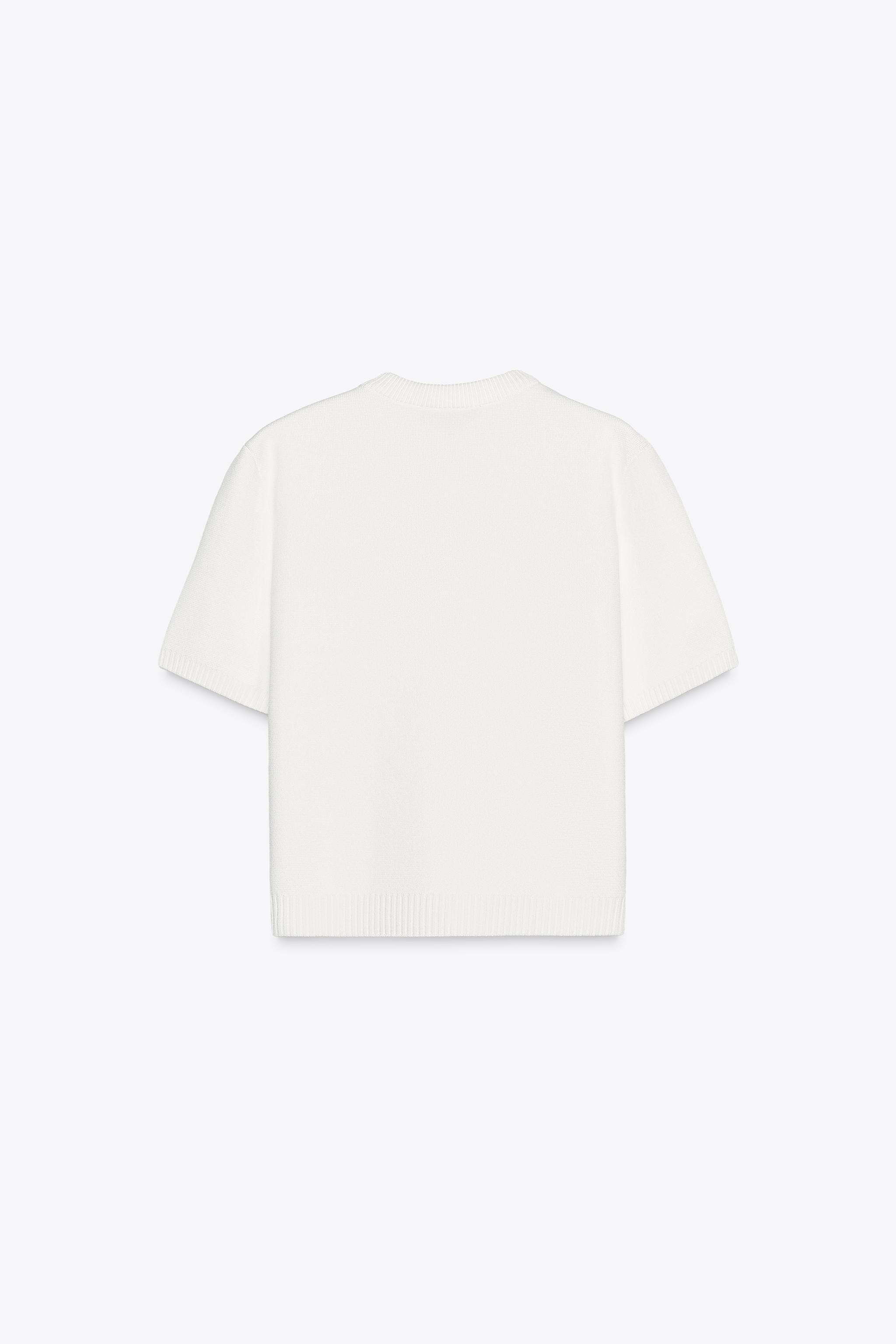 SHORT SLEEVE KNIT CARDIGAN